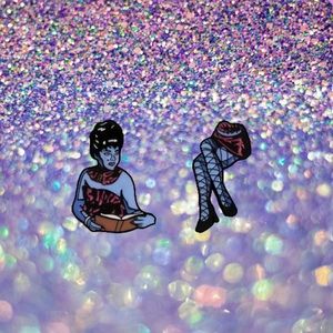 SEVERED LADY // BEETLEJUICE PIN SET